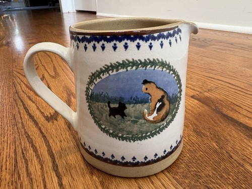 Nicholas mosse pottery cat - pottery,