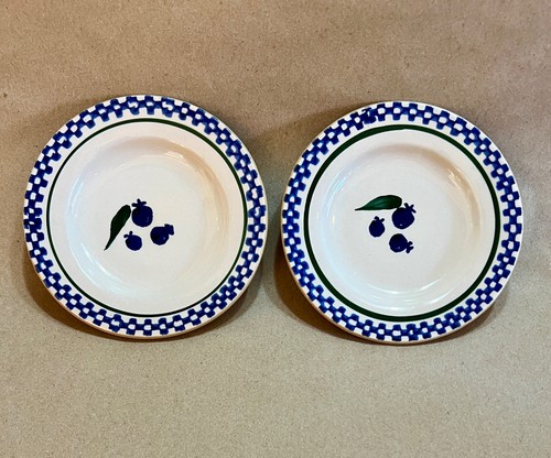Pair small butter plates - pair,