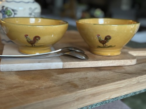 Pair vintage pottery - pair, of
